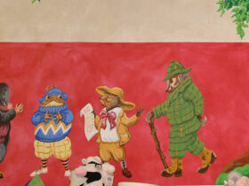 Mural detail left